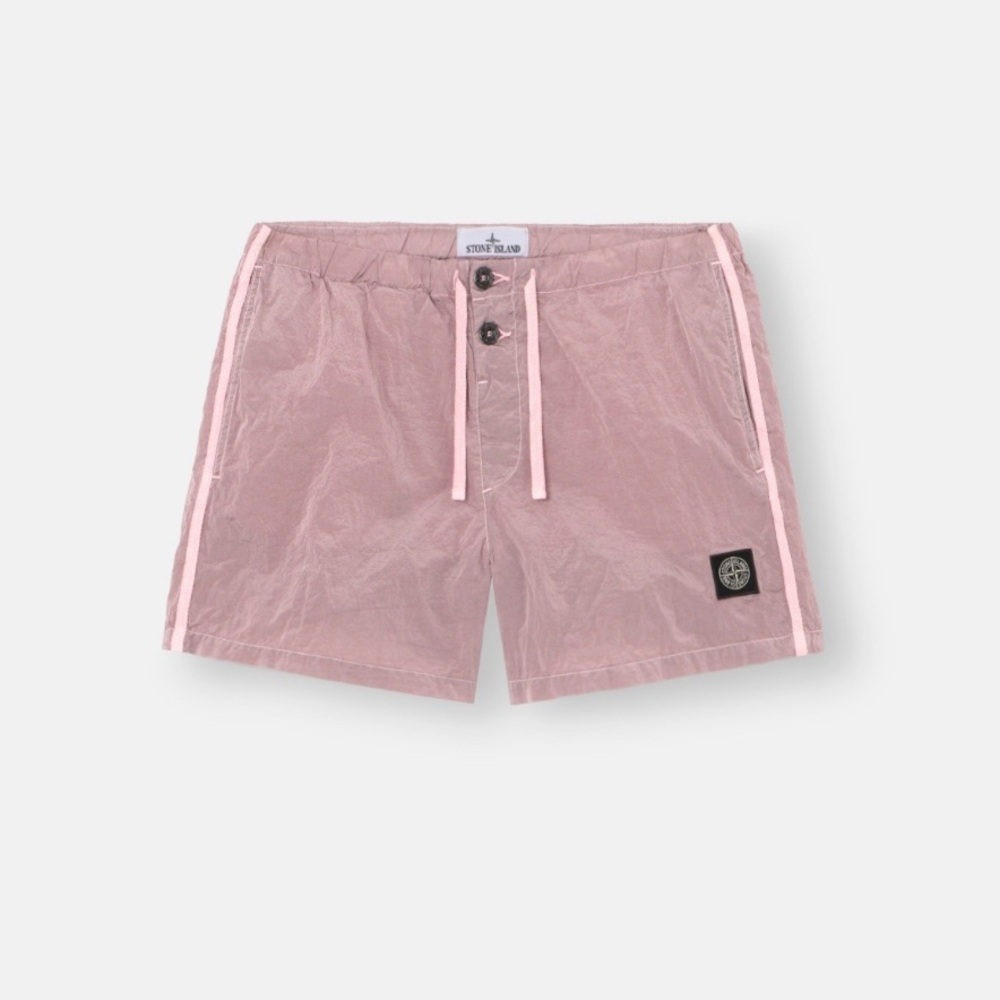 Stone Island Oleander shorts NYLON METAL IN ECONYL - Picture 2 of 12